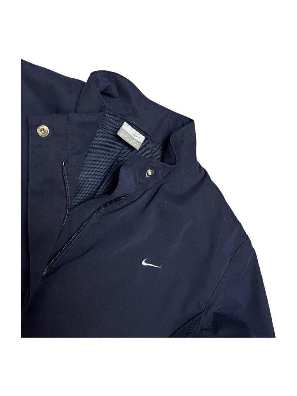Nike Swoosh Windbreaker Lightweight Womens Designer Outdoor Jacket Womens Small
